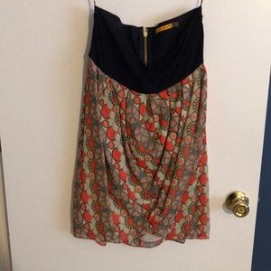 Alice and Olivia tube top mini dress